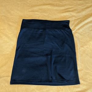 Dark blue mini skirt